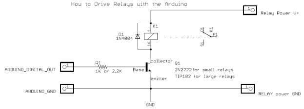 Arduino-controlled Relay
